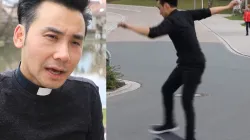 Diakon mit Skateboard: The Hai Nguyen / Screenshots / YouTube