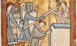 Martyrium von St. Thomas Becket / gemeinfrei