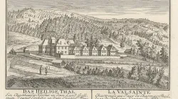 Das Kloster La Valsainte, Ausgangspunkt für die Anfänge des trappistischen Lebens in Nordamerika / gemeinfrei