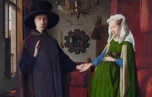 Die Arnolfini-Hochzeit des flämischen Meisters Jan van Eyck entstand im Jahr 1434 / National Gallery, London / Wikimedia (CC0) 