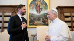 US-Vizepräsident JD Vance mit Papst Leo XIV. am 19. Mai 2025 / Vatican Media