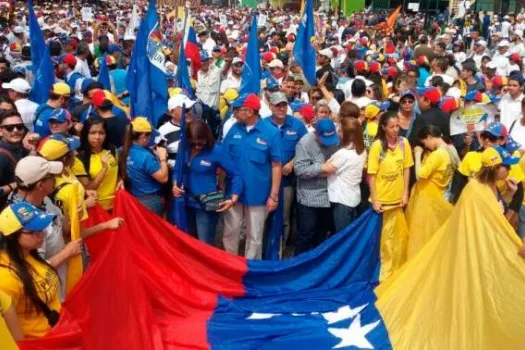 Demonstration in Venezuela / Unidadvenezuela.org via ACI Prensa