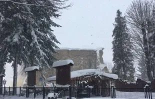 Die Kirche Sankt Augustinus in Amatrice. / RietiLife via ACI Stampa