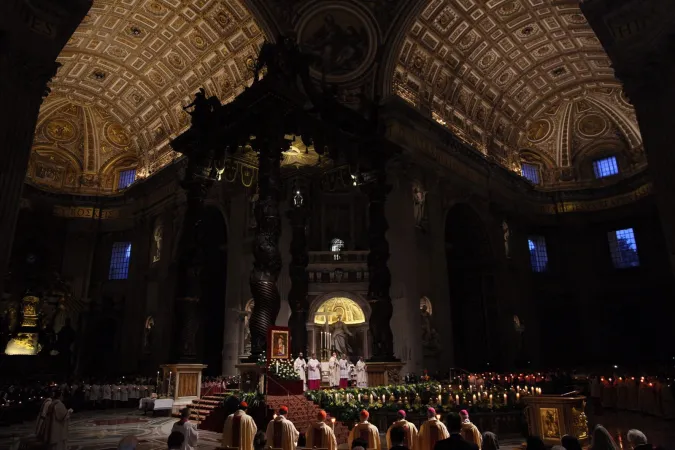 Der Petersdom am Fest Mariä Lichtmess, 2. Februar 2017.