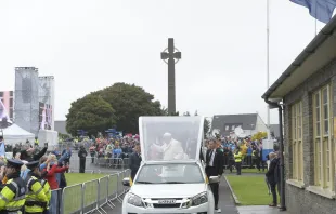 Papst Franziskus in Knock am 26. August 2018  / Vatican Media