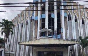 Die Kathedrale Unserer Lieben Frau von Karmel nach dem Anschlag / Western Mindanao Command AFP/Westmincom