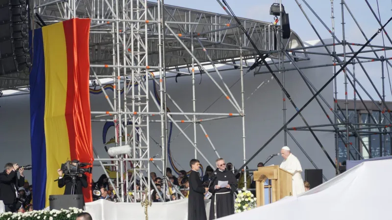 Papst Franziskus bei der Marianischen Begegnung mit Jugendlichen und Familien am 1. Juni 2019