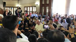 Papst Franziskus in Bangkok am 22. November 2019 / Papal Flight Press Pool