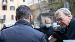 Kardinal George Pell kurz nach seiner Ankunft in Rom am 30. September 2020. / Daniel Ibanez / CNA Deutsch 