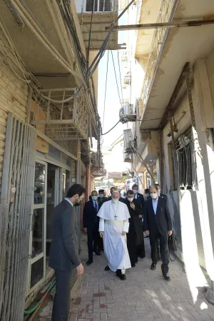 Papst Franziskus in Nadschaf (Irak) am 6. März 2021