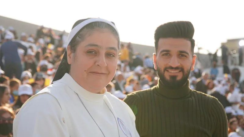 Heilige Messe mit Papst Franziskus am 7. März im irakischen Erbil 