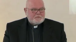 Kardinal Reinhard Marx bei der Pressekonferenz am 27. Januar 2022 in der Katholischen Akademie Bayern. / Screenshot / Livestream 