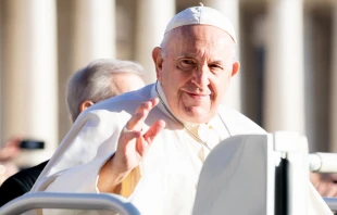 Papst Franziskus, 5. Oktober 2022 / Daniel Ibáñez / CNA Deutsch