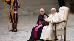 Papst Franziskus, 4. Januar 2023 / Daniel Ibáñez / CNA Deutsch