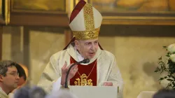 Kardinal Kurt Koch predigt zu Fronleichnam in der Kirche am Campo Santo Teutonico im Vatikan / Elizabeth Alva / CNA Deutsch