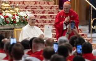 Papst Leo XIV. / Daniel Ibáñez / EWTN News