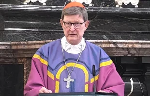 Kardinal Rainer Maria Woelki predigt am 1. März 2023 in Dresden / screenshot / YouTube / Deutsche Bischofskonferenz