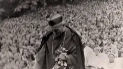 Kardinal Karol Wojtyła in Kalwaria Zebrzydowska / Archiv der Krakauer Kurie